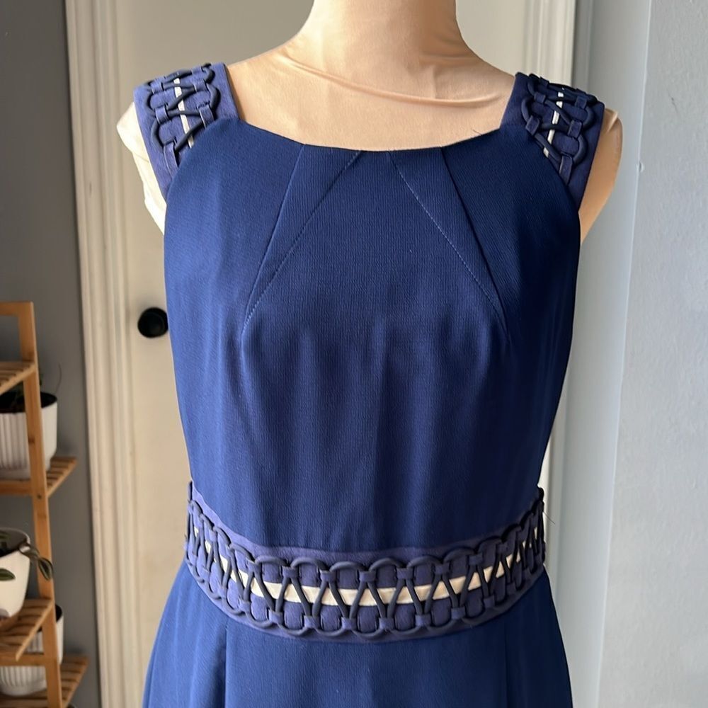 Antonio Melani Black and Navy dress - Picture 2 of 8
